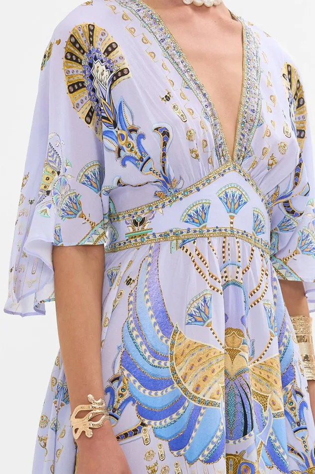SHORT WAISTED DRESS UNDER SCARAB SKIES Under Scarab Skies Womens Camilla Dresses
