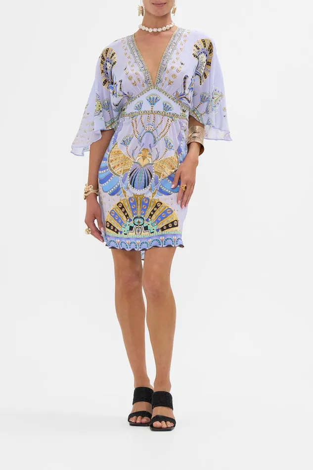 SHORT WAISTED DRESS UNDER SCARAB SKIES Under Scarab Skies Womens Camilla Dresses