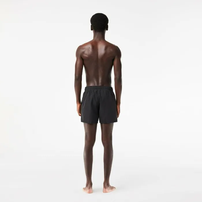 Shorts and Swim Men Lacoste Men039s Lightweight Swim Shorts Black Green 964