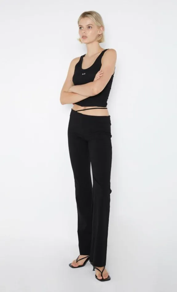 Shorts Pants Shop Bec Bridge Harmony Asym Pant Black