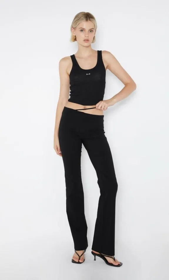 Shorts Pants Shop Bec Bridge Harmony Asym Pant Black