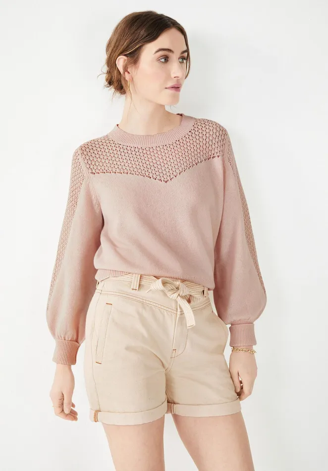 Shorts Women Hush Jerry Belted Shorts Off White