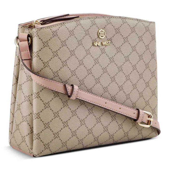 Siera Mini Crossbody Beigelogodusk Women Nine West Crossbody