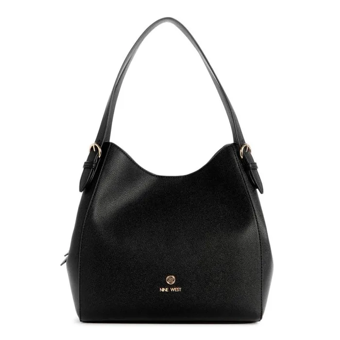 Siera Shoulder Carryall Black Women Nine West Satchels and Shoulder Bags