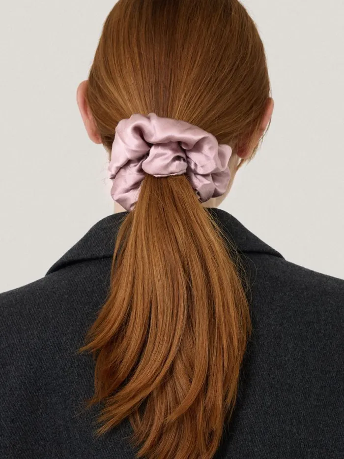 Silk Scrunchie Dusty Pink Women Jigsaw Pyjamas and Loungewear