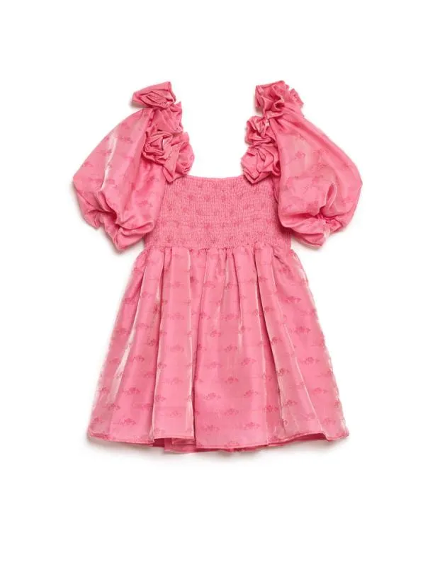 Sister Jane Dresses Womenswear DREAM Pure Blooms Mini Dress Pink Lemonade