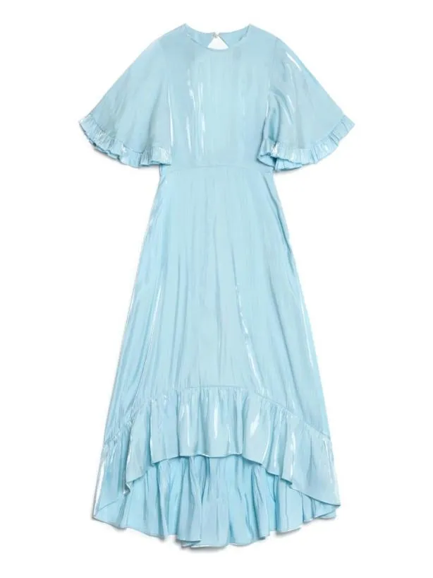 Sister Jane Dresses Womenswear Earl Grey Midi Dress Crystal Blue