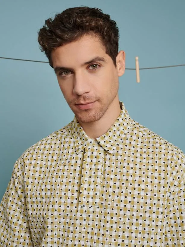 Sister Jane Tops Womenswear Evelyn Gingham Polo Shirt Green Gingham
