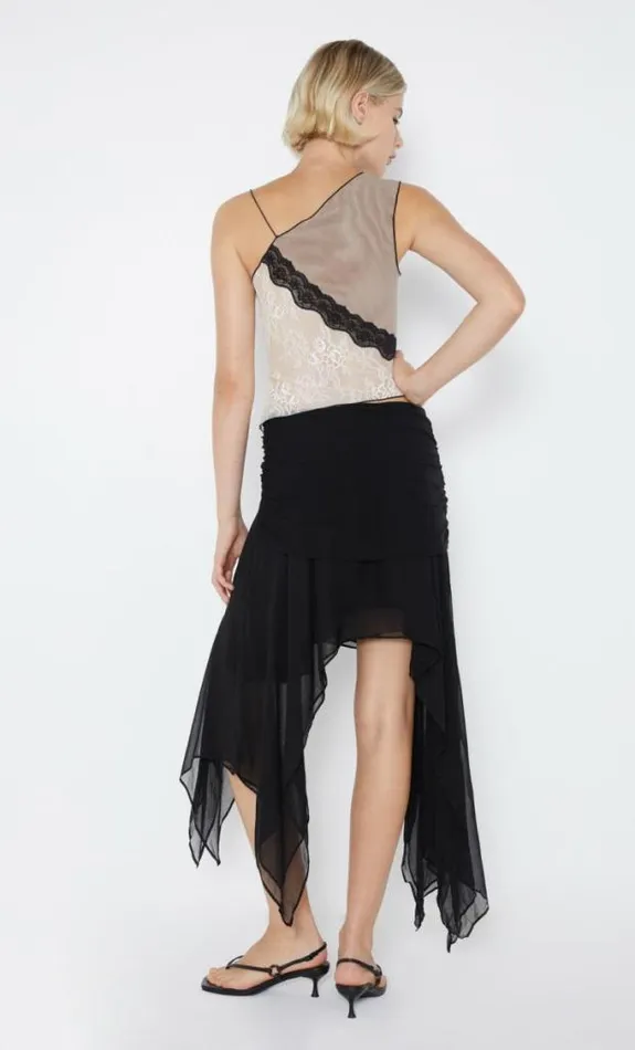 Skirts Shop Bec Bridge Elzette Asym Midi Skirt Black
