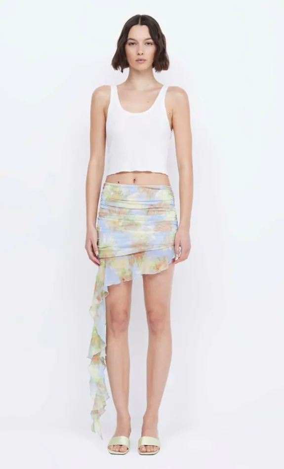Skirts Shop Bec Bridge Zephy Mini Skirt Blue Blossom
