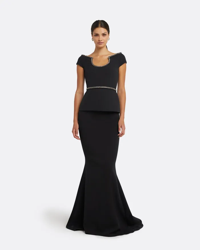 Skirts Women Gayeta Black Skirt Safiyaa