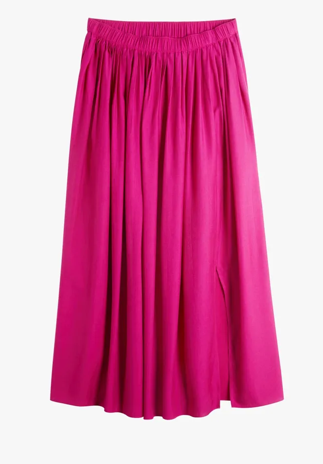 Skirts Women Hush Scarlett Pleated Maxi Skirt Fuchsia