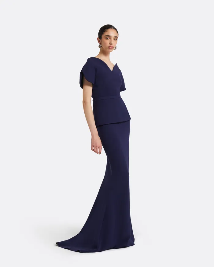 Skirts Women Safiyaa Gayeta Azurite Blue Skirt Azurite Blue