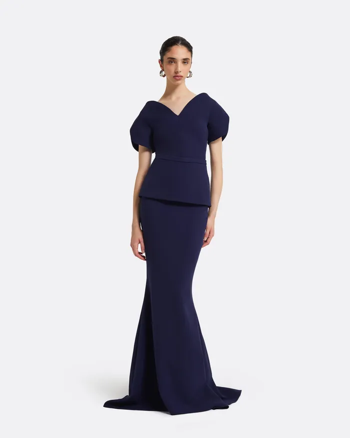 Skirts Women Safiyaa Gayeta Azurite Blue Skirt Azurite Blue