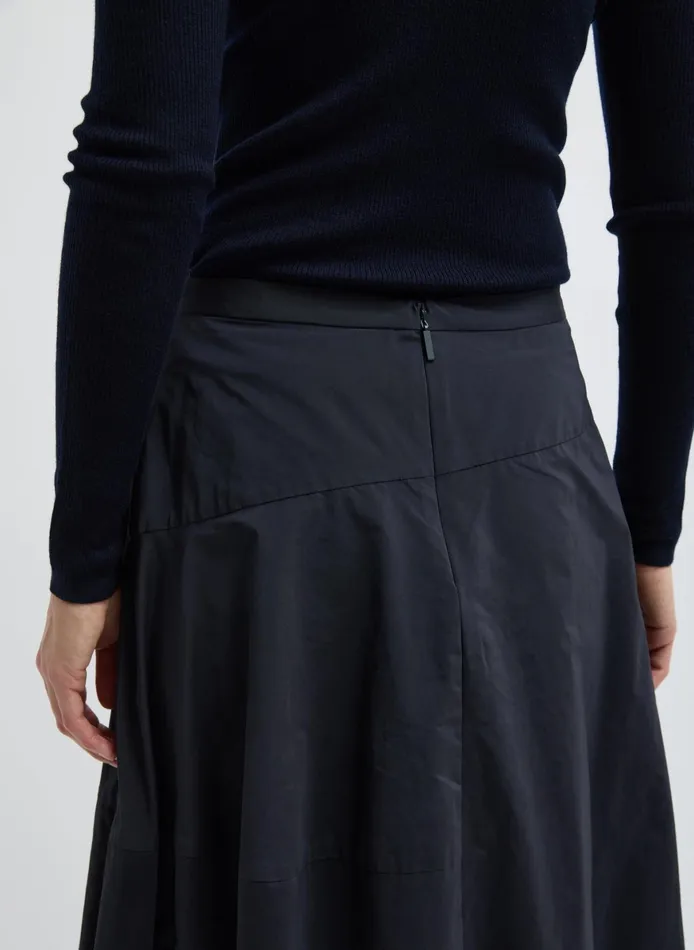 Skirts Women Tibi Nylon Asymmetrical Balloon Skirt