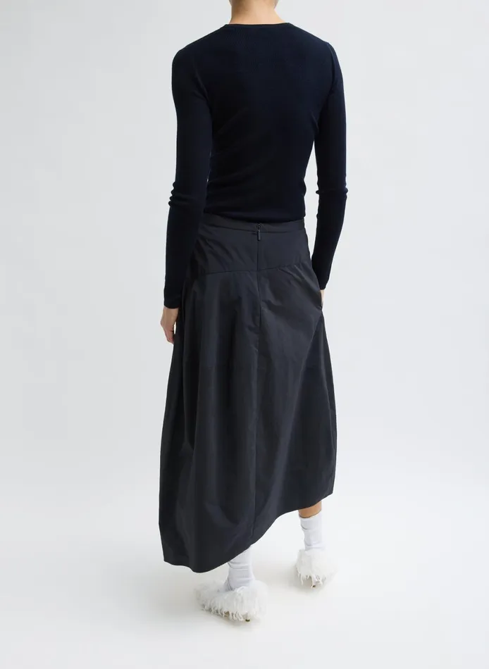 Skirts Women Tibi Nylon Asymmetrical Balloon Skirt
