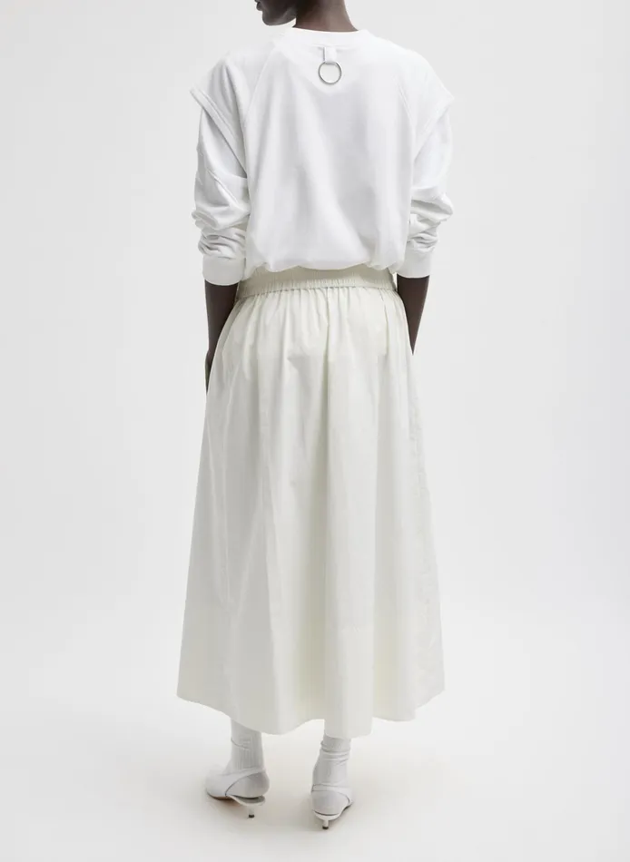 Skirts Women Tibi Nylon Pull On Full Skirt