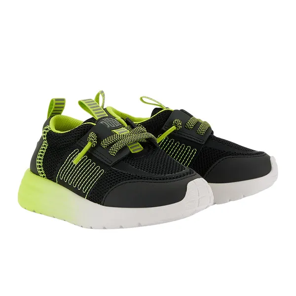 Sneakers heydude Apparel Sirocco Play Toddler Sport Block BlackLime Punch
