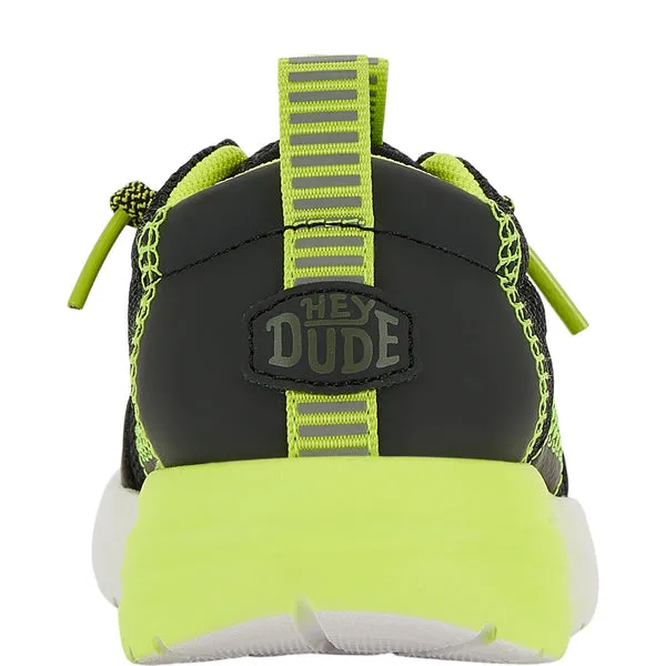 Sneakers heydude Apparel Sirocco Play Toddler Sport Block BlackLime Punch