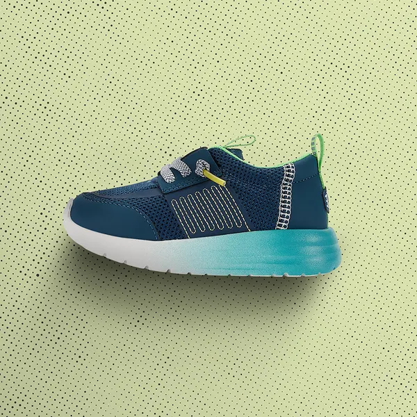 Sneakers heydude Apparel Sirocco Play Toddler Sport Block NavyLight Blue