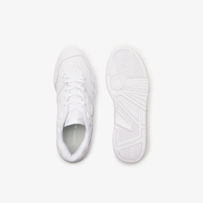 Sneakers Men Lacoste Men039s Lineshot Premium Leather Sneakers Whitewhite 21g