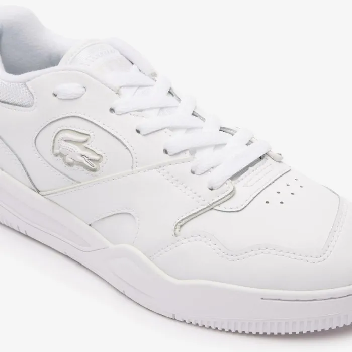 Sneakers Men Lacoste Men039s Lineshot Premium Leather Sneakers Whitewhite 21g