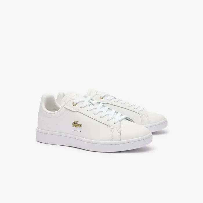 Sneakers Women Lacoste Women039s Carnaby Pro Leather Sneakers Whtgld 216