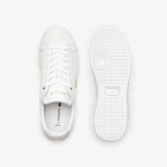 Sneakers Women Lacoste Women039s Carnaby Pro Leather Sneakers Whtgld 216