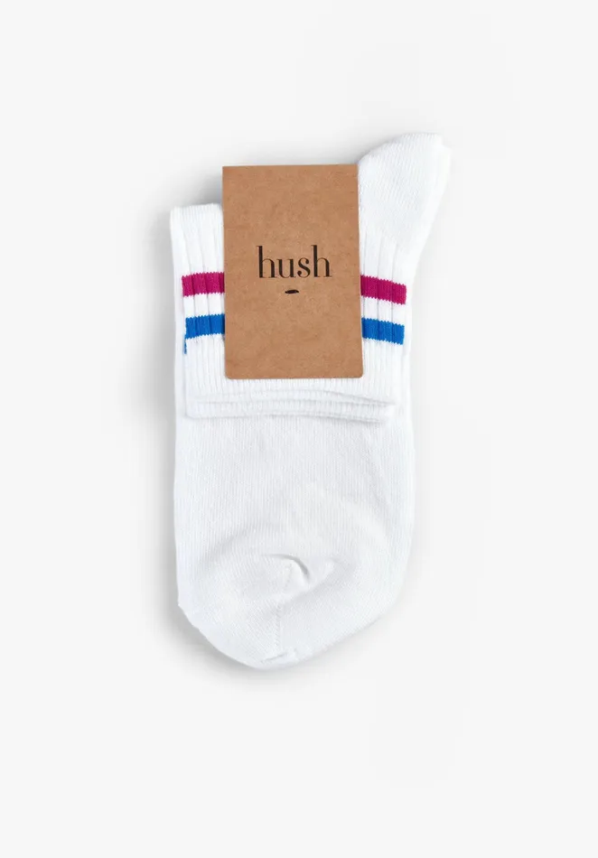 Socks and Tights Women Hush Alika Striped Socks Blue