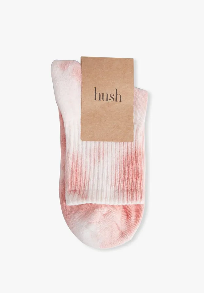 Socks and Tights Women Hush Tie Dye Socks Pink Tie Dye
