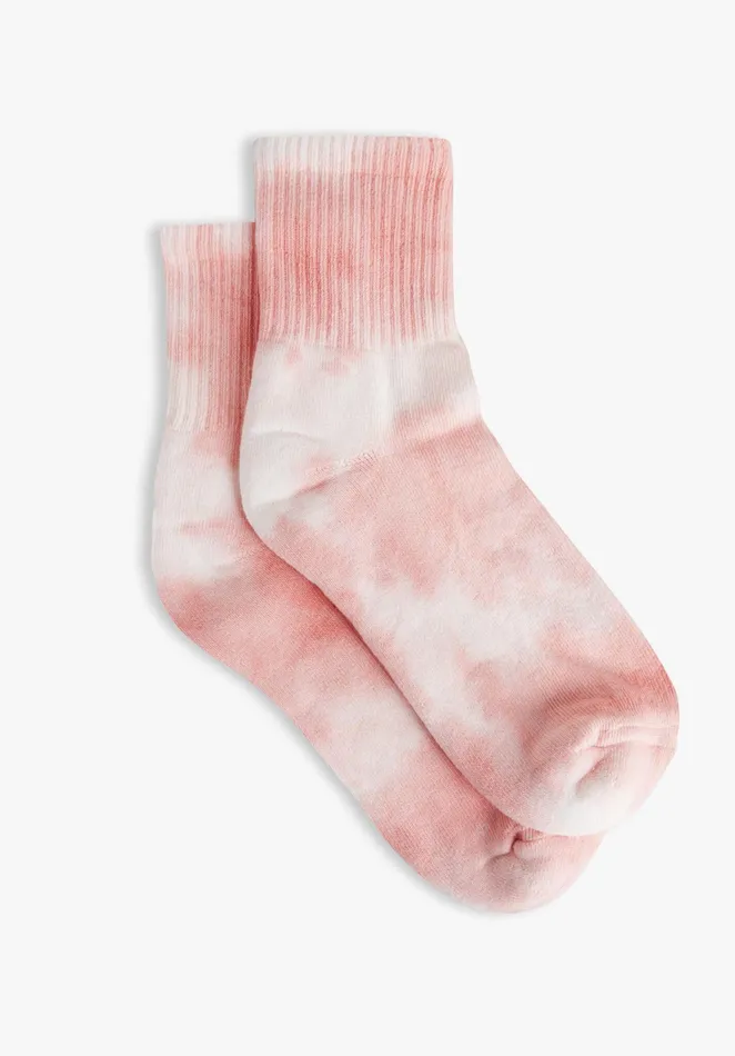 Socks and Tights Women Hush Tie Dye Socks Pink Tie Dye
