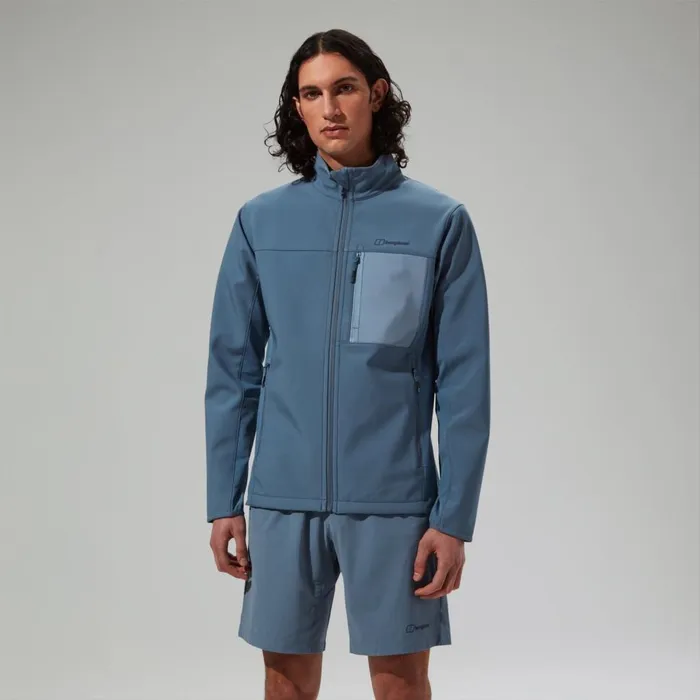 Softshells Men Berghaus Ghlas 20 Softshell Jacket BlueGrey