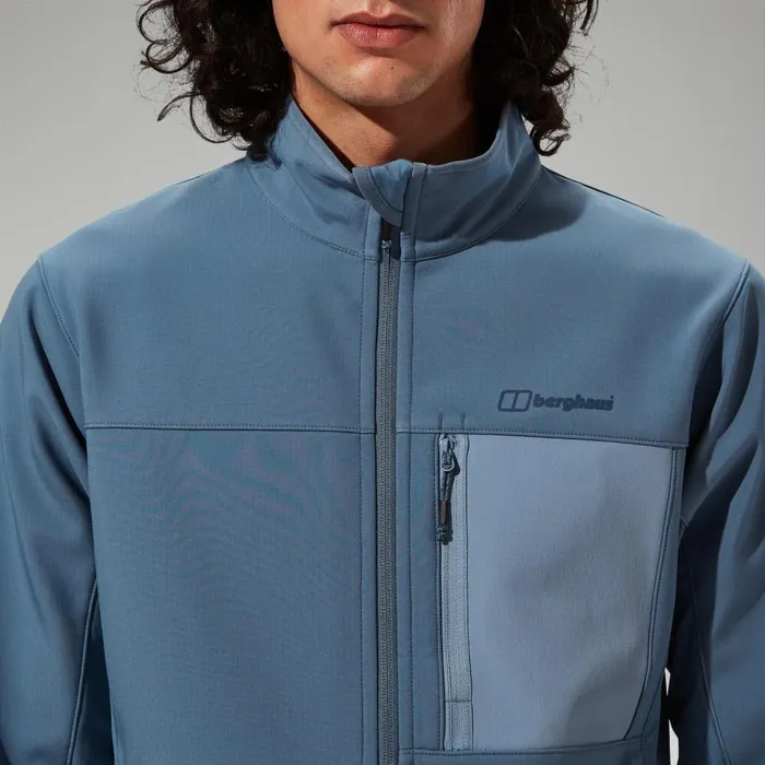 Softshells Men Berghaus Ghlas 20 Softshell Jacket BlueGrey