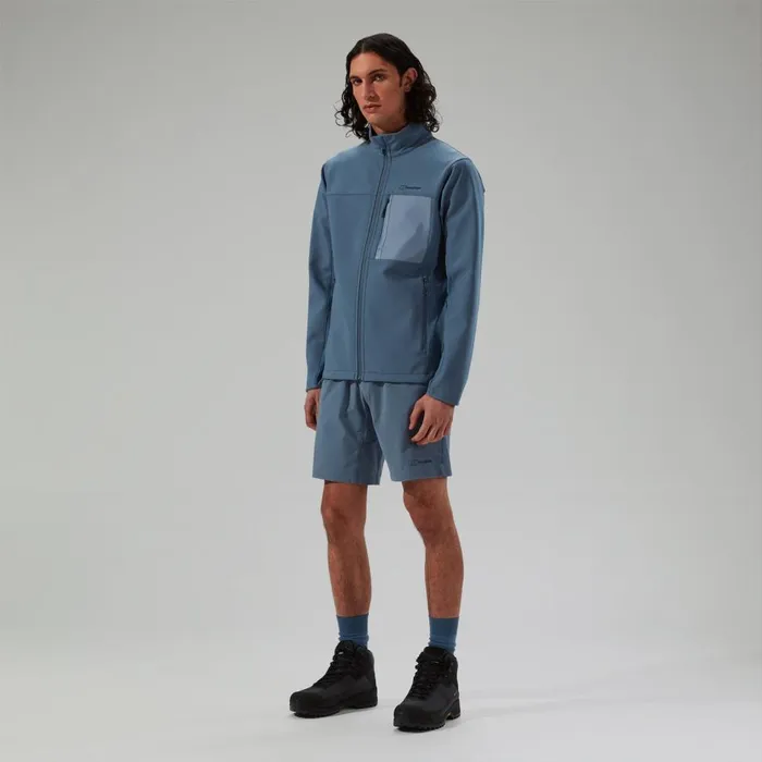 Softshells Men Berghaus Ghlas 20 Softshell Jacket BlueGrey