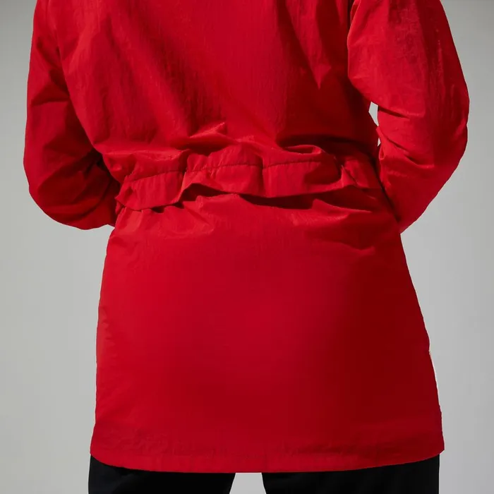 Softshells Women Berghaus Milham Windproof Jacket 8211 Red