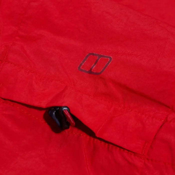 Softshells Women Berghaus Milham Windproof Jacket 8211 Red
