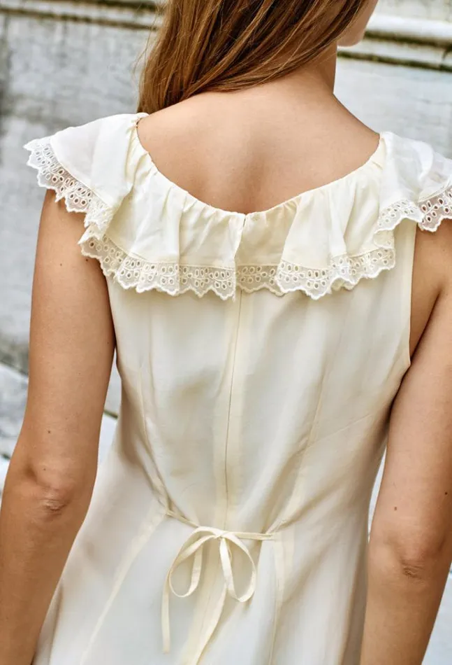 Sophie Dress Ivory PreOrder Women Ciao Lucia Mini Dresses