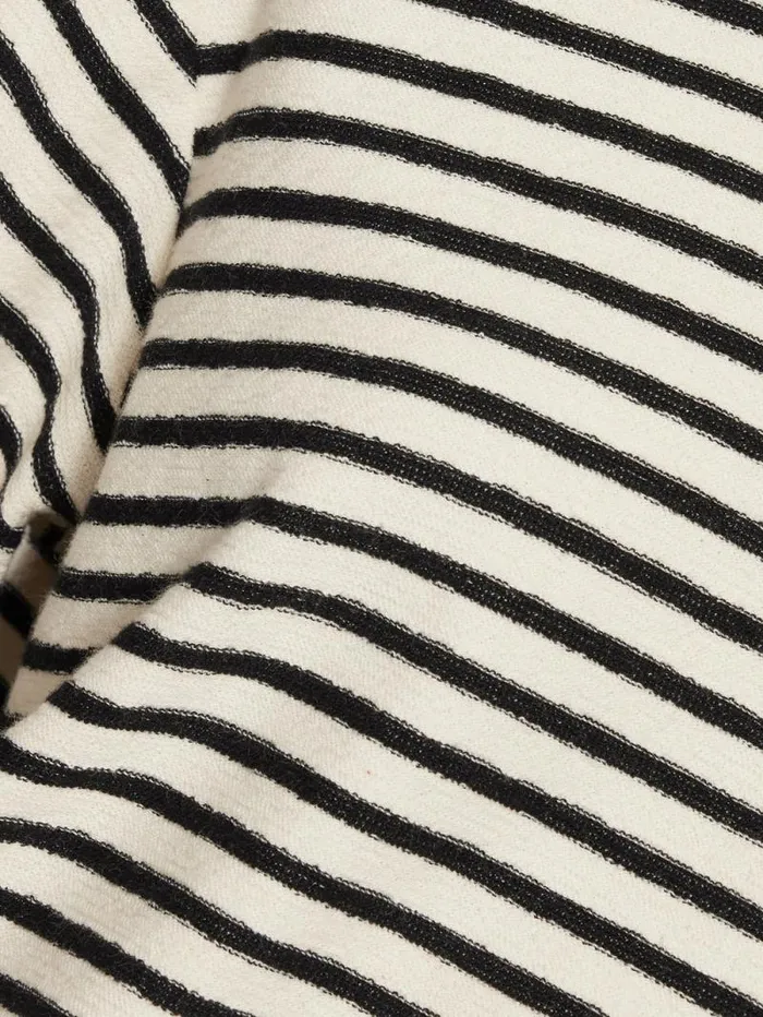 Stripe Textured Tshirt Navy Women Jigsaw Shirts and Tops