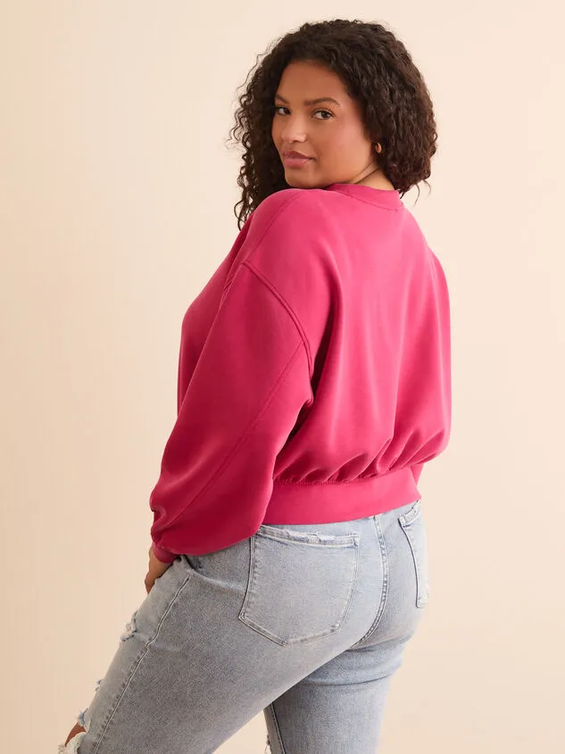 Supersoft Cropped Sweatshirt Asphalt Women Altar039d State Athleisure Supersoft Cropped Sweatshirt Asphalt Women Altar039d State Athleisure