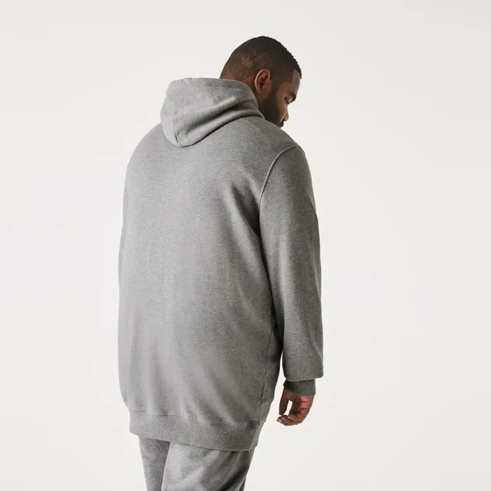 Sweaters and Sweatshirts Men Lacoste Mens Tall Fit Cotton Fleece Hoodie Grey Chine Yrd