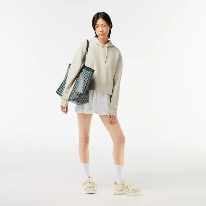 Sweaters and Sweatshirts Women Lacoste Women039s Hoodie Grey Buq