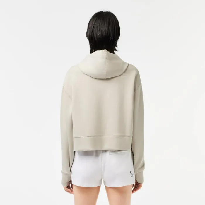 Sweaters and Sweatshirts Women Lacoste Women039s Hoodie Grey Buq