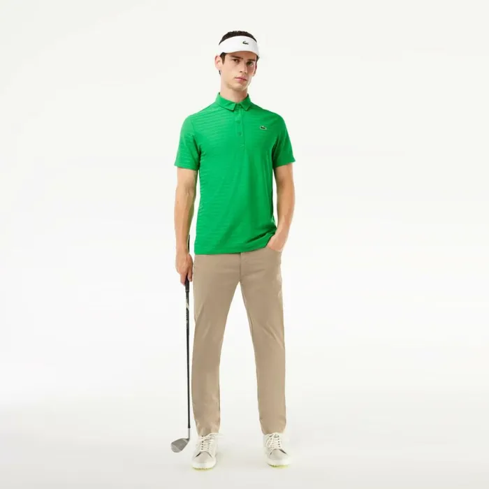 Sweatpants and Trousers Men Lacoste Men039s 5Pocket Golf Pant Beige Cb8