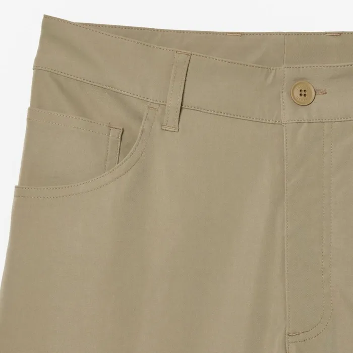 Sweatpants and Trousers Men Lacoste Men039s 5Pocket Golf Pant Beige Cb8