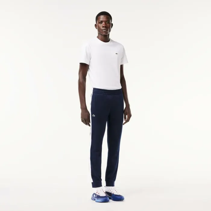 Sweatpants and Trousers Men Lacoste Men039s AbrasionResistant Tennis Sweatpants Navy Blue White 525 Sweatpants and Trousers Men Lacoste Men039s AbrasionResistant Tennis Sweatpants Navy Blue White 525
