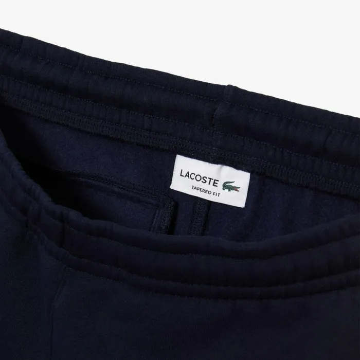 Sweatpants and Trousers Men Lacoste Men039s Contrast Bands Sweatpants Navy Blue Yellow 144