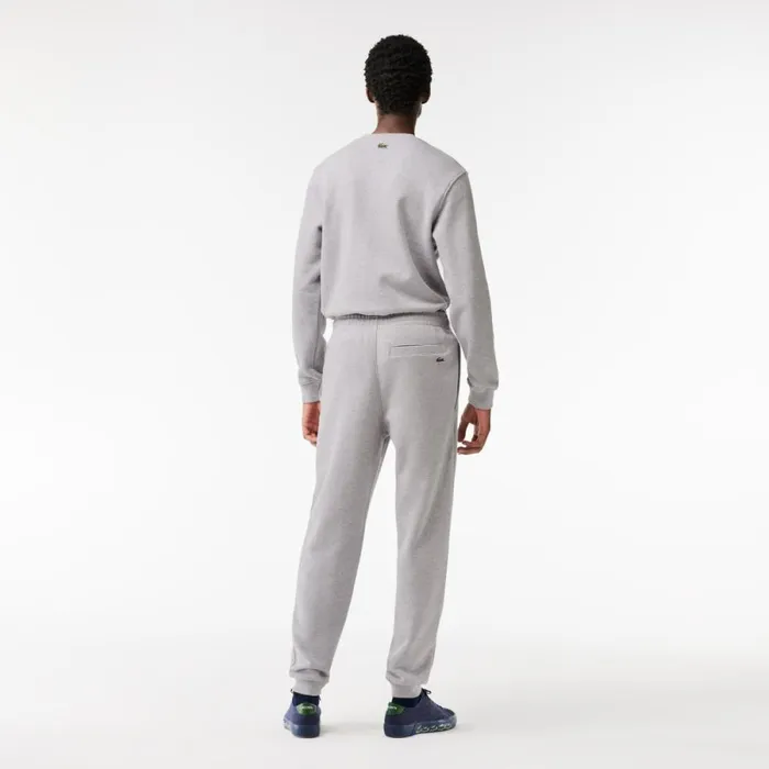 Sweatpants and Trousers Men Lacoste Men039s Iconic Print Joggers Grey Chine Cca
