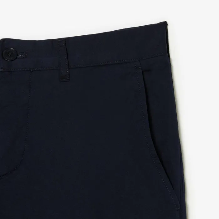 Sweatpants and Trousers Men Lacoste Men039s Slim Fit Stretch Cotton Chinos Navy Blue 166