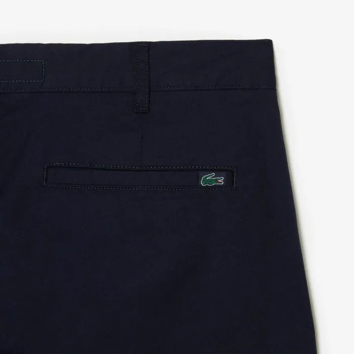 Sweatpants and Trousers Men Lacoste Men039s Slim Fit Stretch Cotton Chinos Navy Blue 166