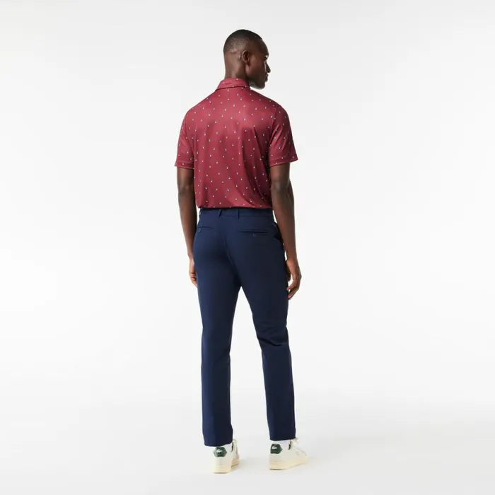 Sweatpants and Trousers Men Lacoste Men039s WaterRepellent Golf Pants Navy Blue 166
